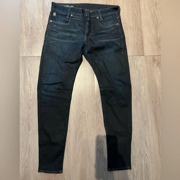 G-Star Raw - D-Staq 3D 5-Pocket Slim Jeans / 29 / Dark Aged